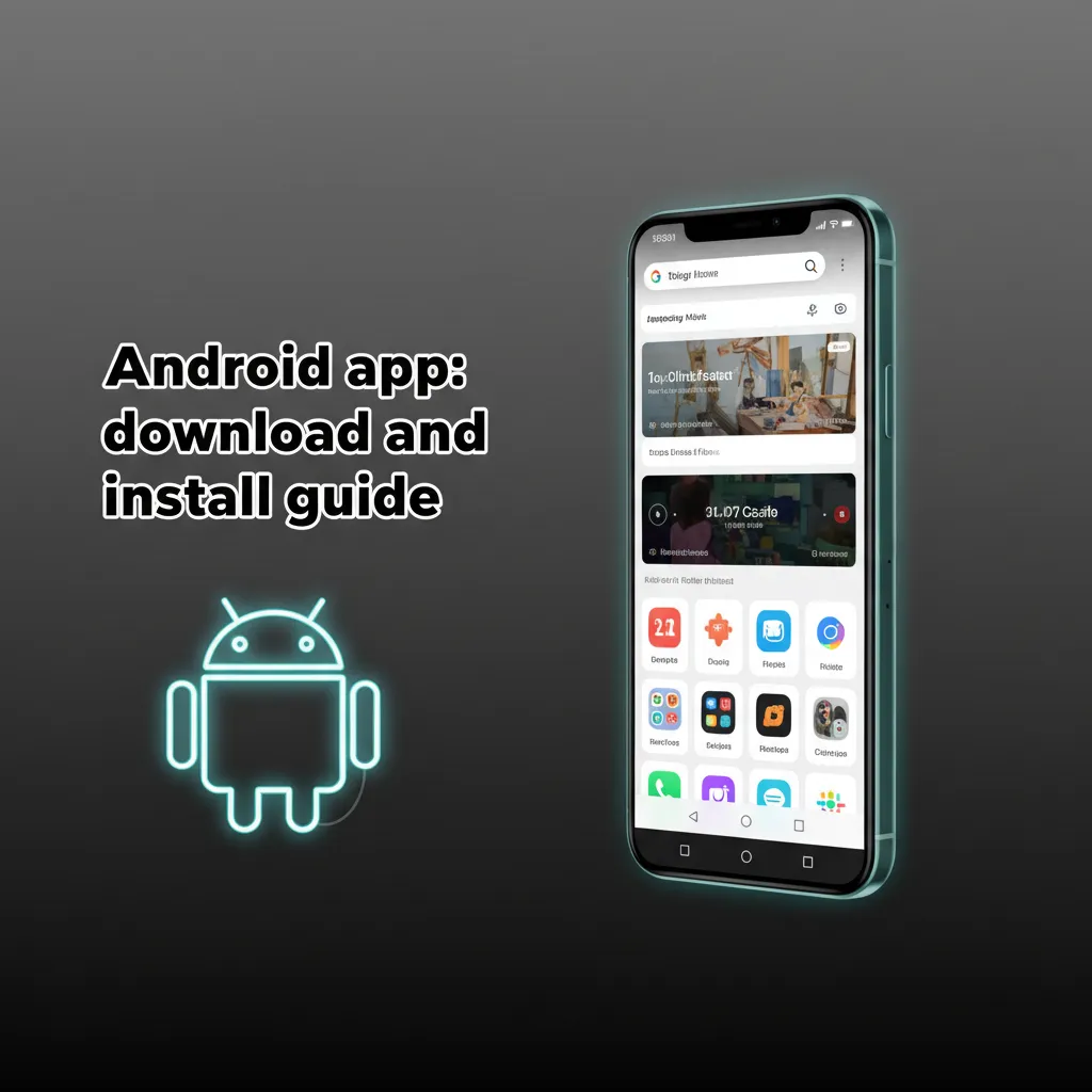 Android app install guide for Android 8+: download APK, allow unknown apps, install, log in, enable auto-updates.