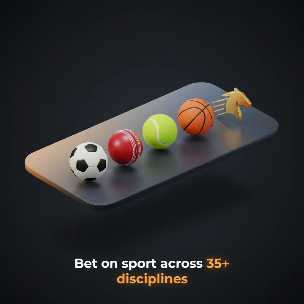 Spin My Win Casino promo: Bet pre‑match or in‑play on 35+ UK sports like football, horse racing, tennis, cricket, rugby.