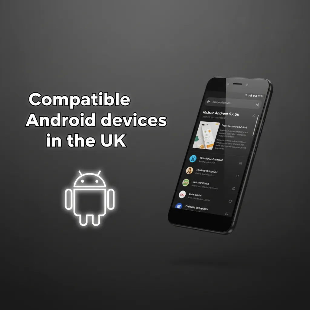 UK Android devices supported: Galaxy S23/S22/S21, A54; Pixel 7/7a/6; OnePlus 11/10/9; Redmi Note 11/12. Req Android 8+ & 2GB