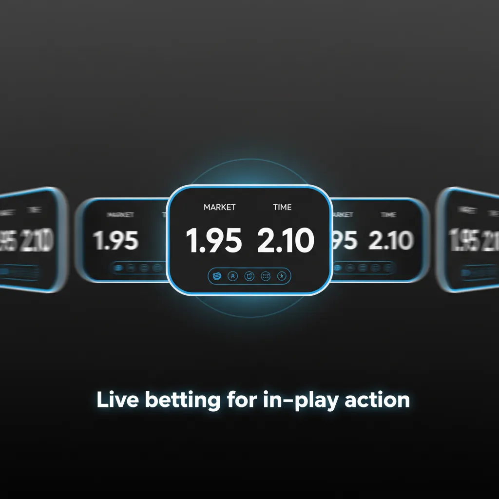 Phone displaying in‑play betting odds, live stats, and cash out for football, tennis, and basketball.