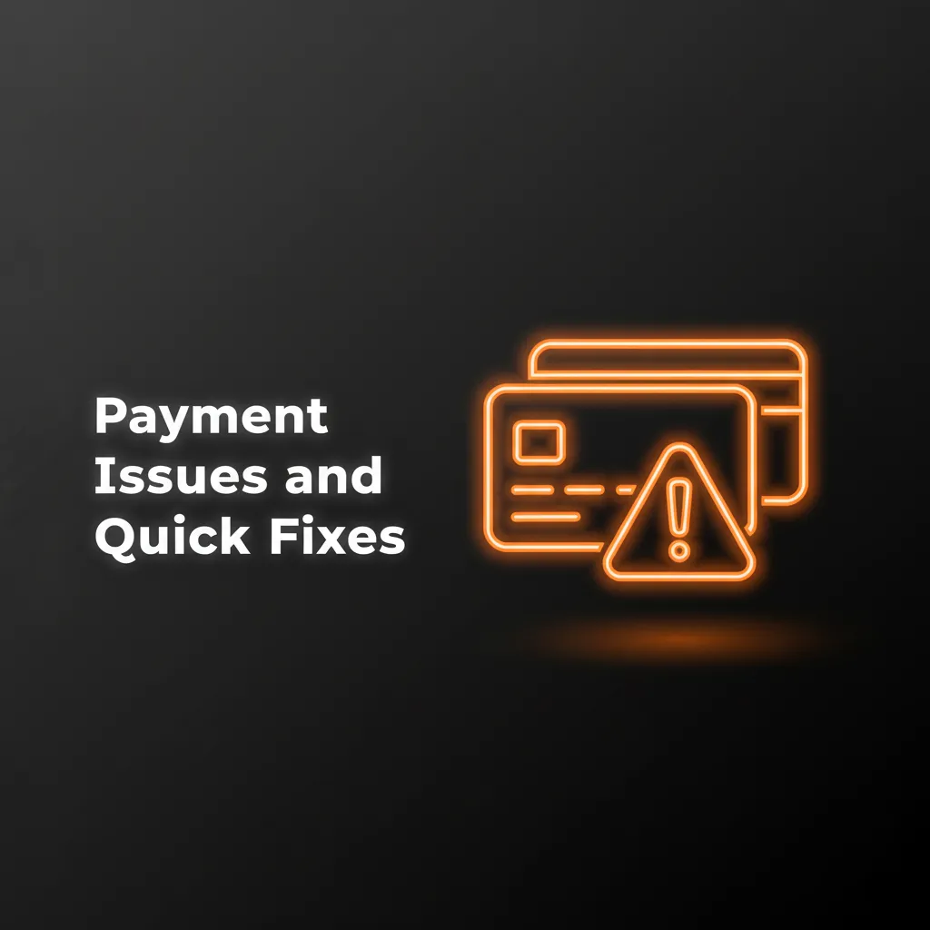 Payment issues and fixes for UK players: card decline, 3D Secure fail, limits, verification, USDT on ERC20.