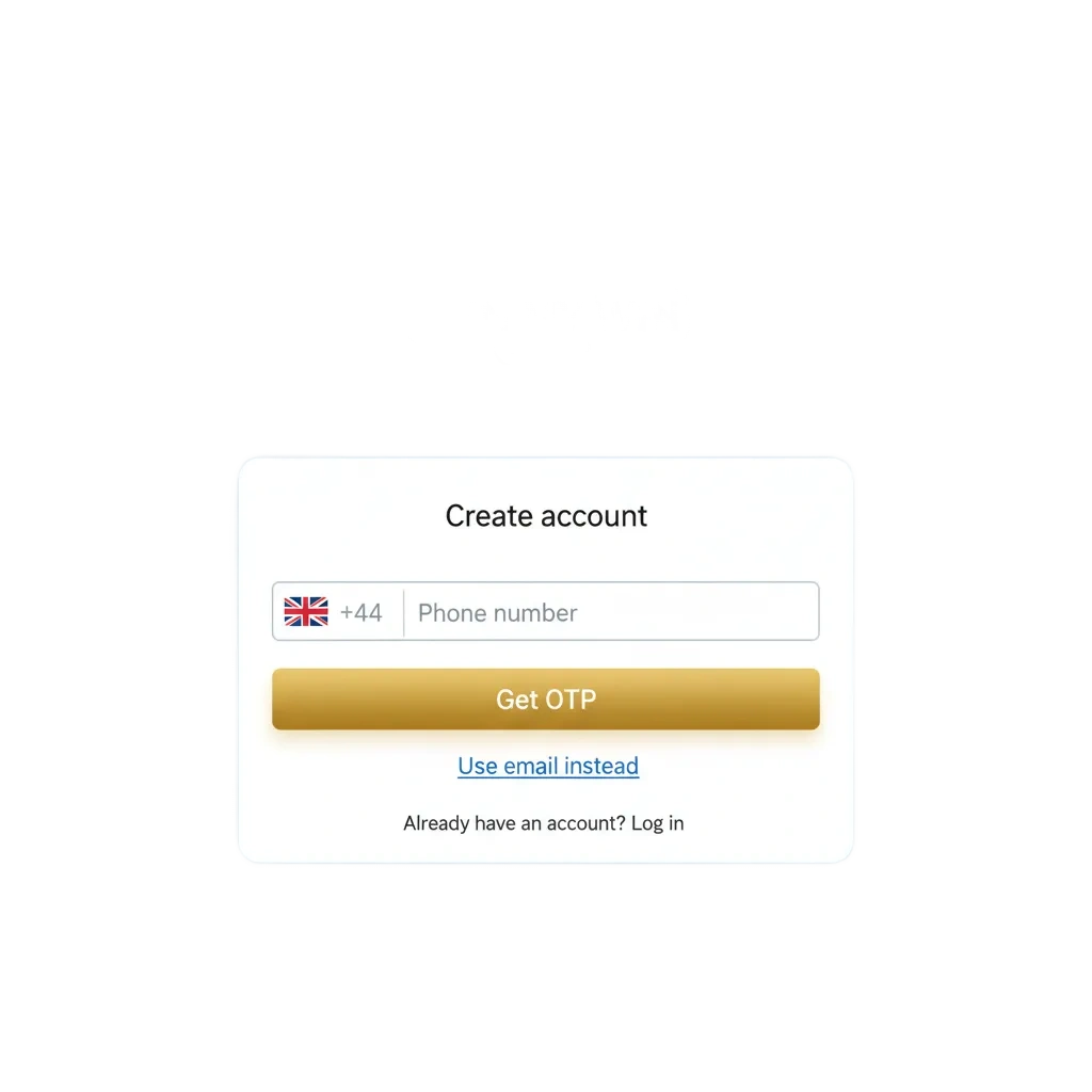 Graphic showing Spin My Win Casino register, sign in, verify in UK; welcome bonus 12%/15%/17%.