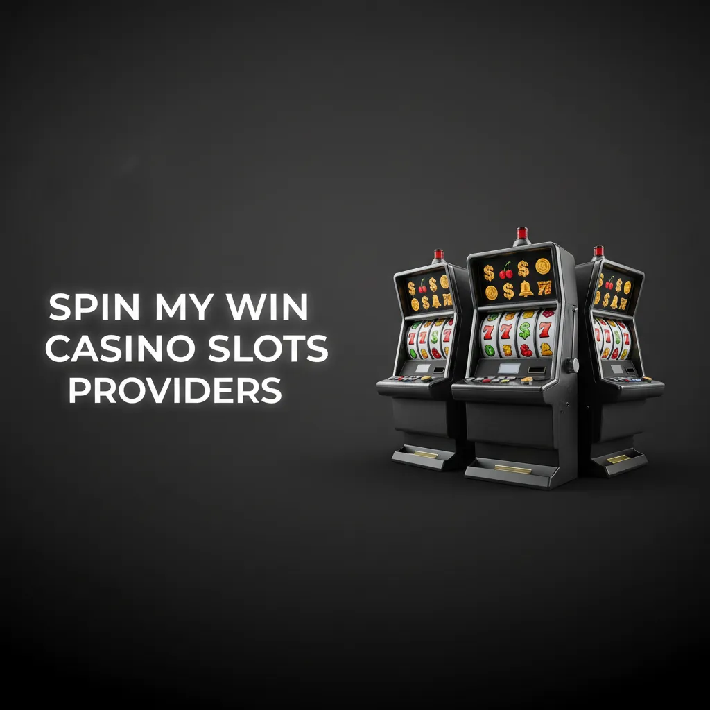 Spin My Win Casino providers filter showing logos of 55 slot studios like NetEnt, Pragmatic Play, Play’n GO, Microgaming.
