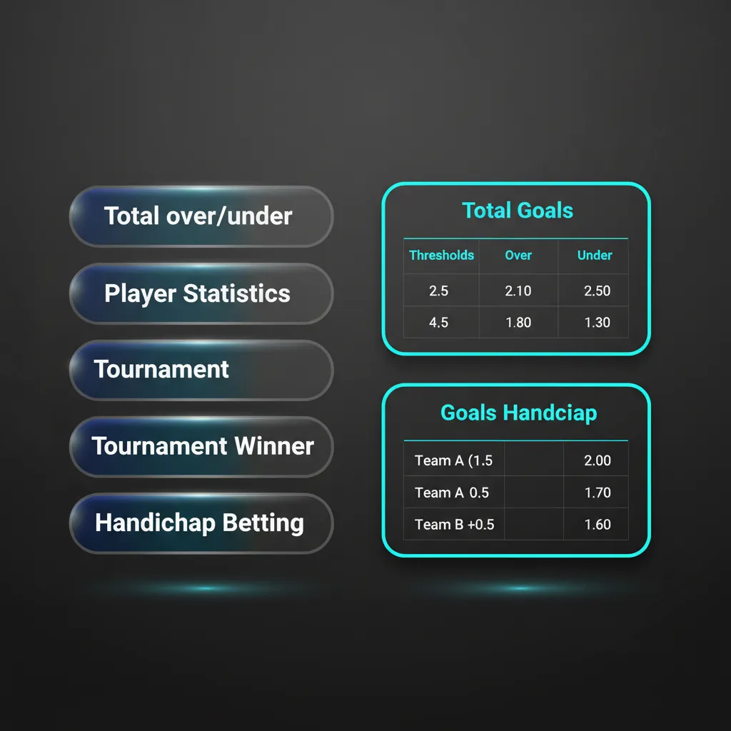 Infographic on bet types: Single, Accumulator, System; returns, risk; align stakes to plan and pick by confidence.