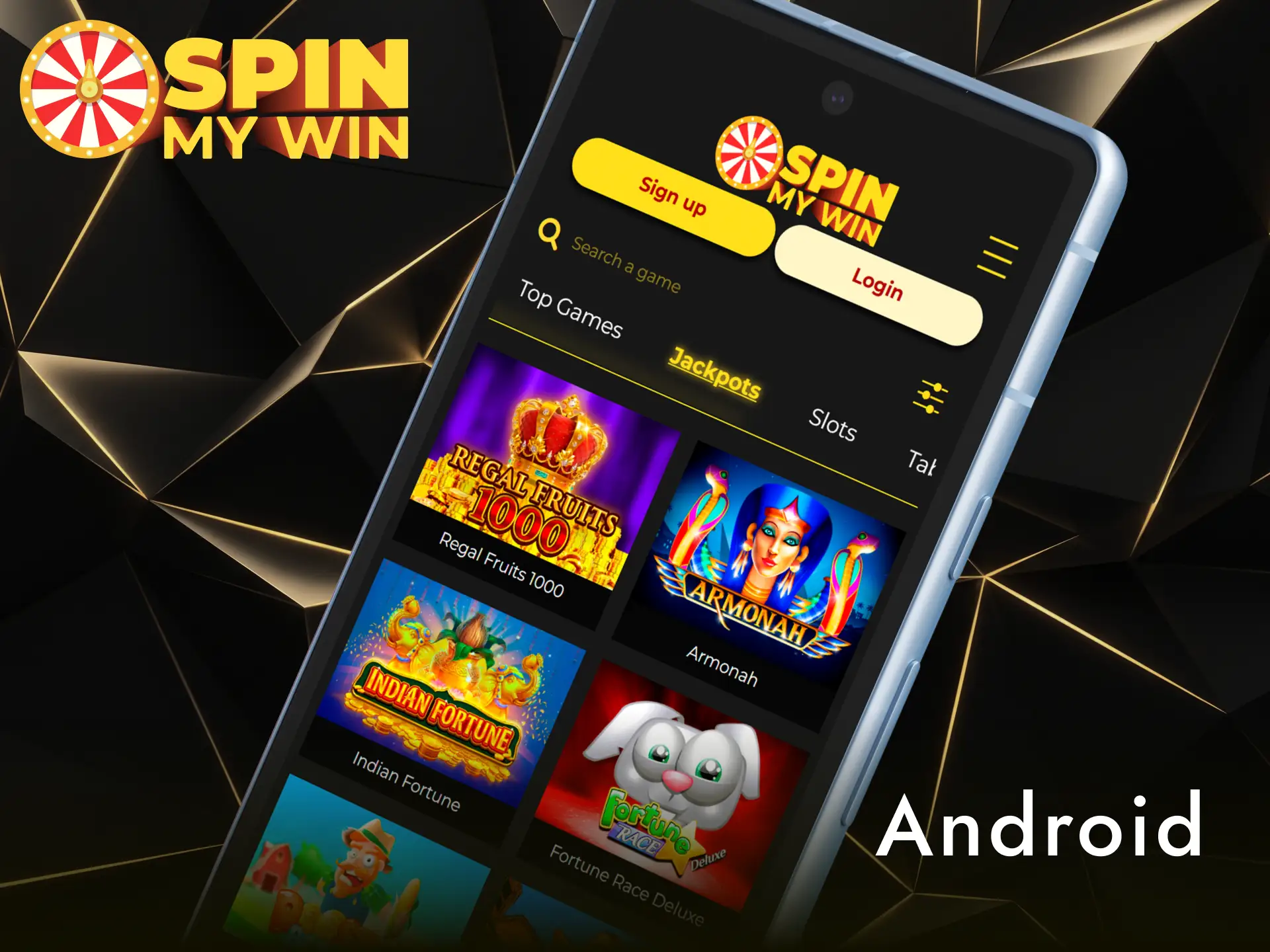Explore the Spin My Win Casino Android app overview to start mobile gaming.