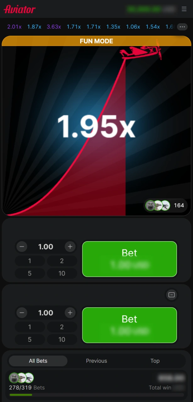Place your stake and cash out while playing Spin My Win Casino Aviator.