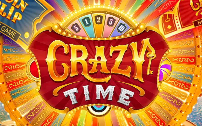 Game on with Crazy Time live show at Spin My Win Casino.