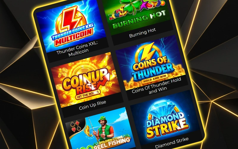 Play favorite UK games available in the Spin My Win Casino lobby.