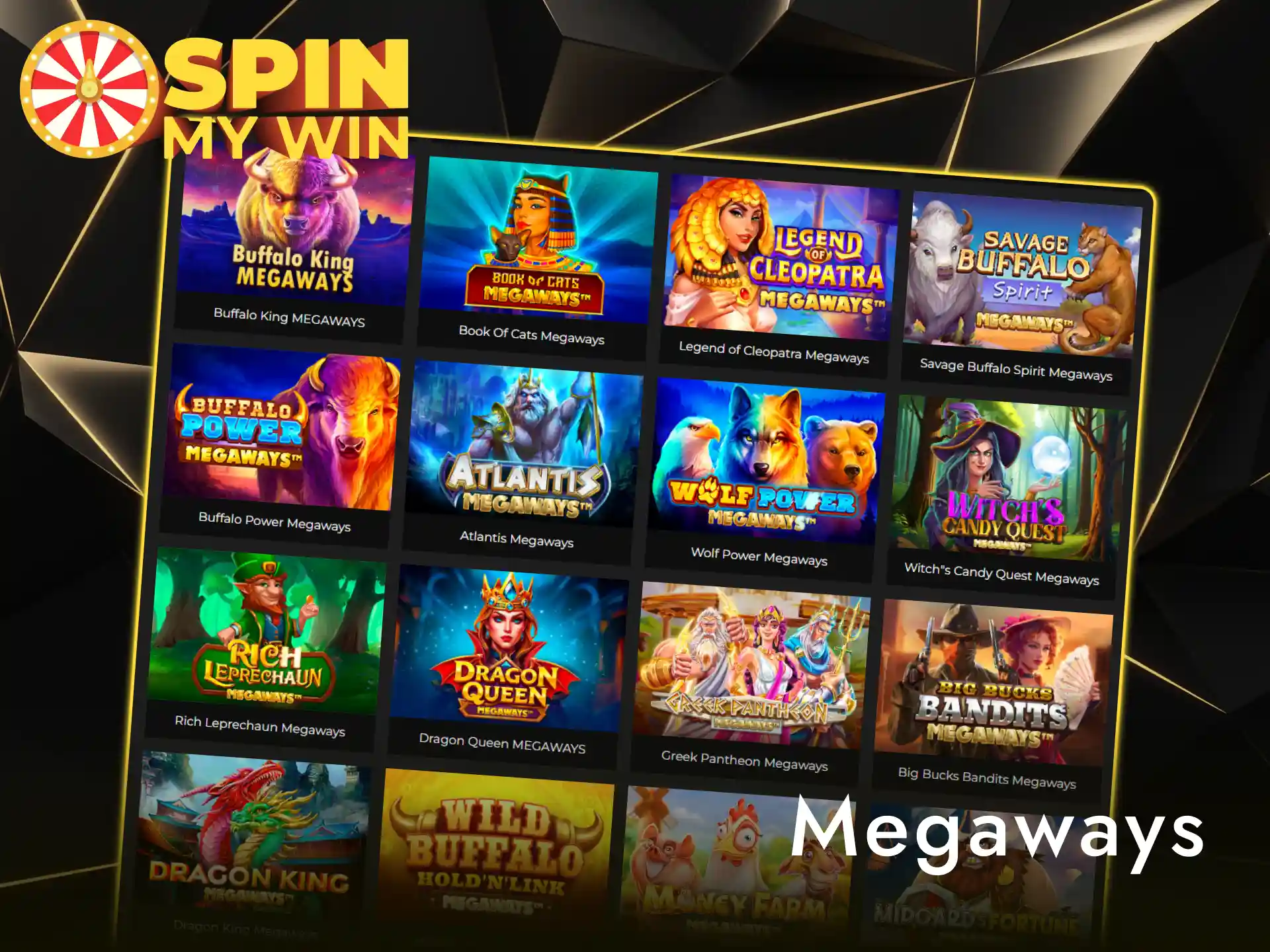 Explore high-payline Megaways slots for big wins at Spin My Win Casino.
